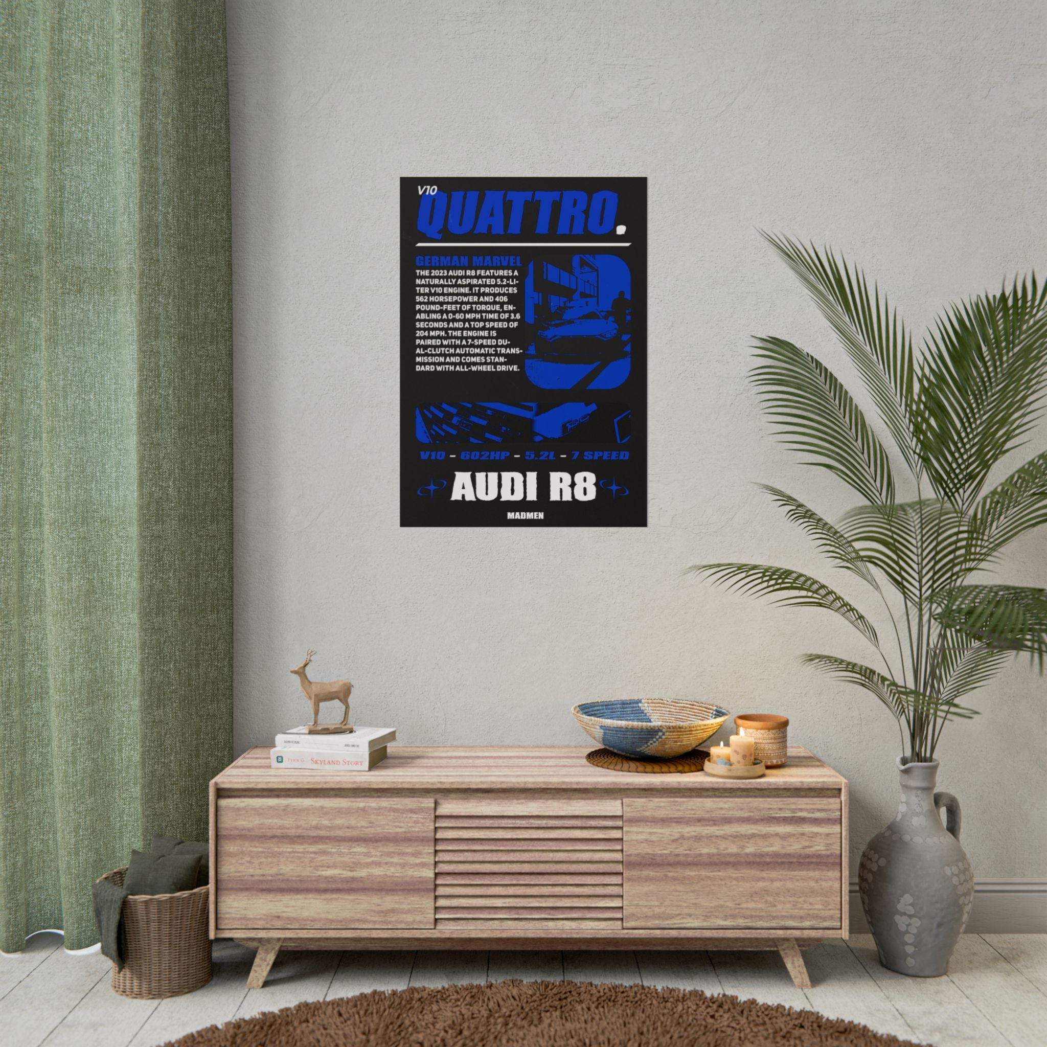 Audi R8 Poster