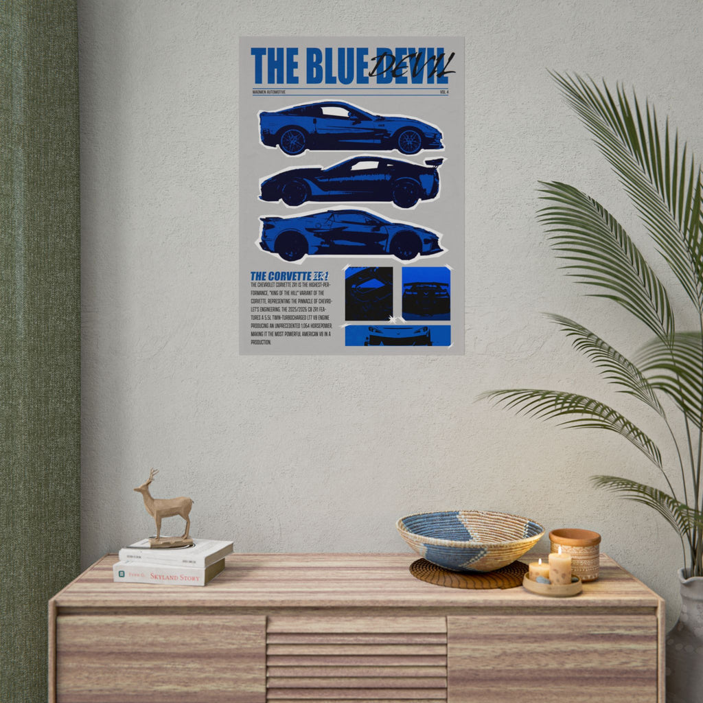 Corvette ZR1 Generate Poster (C6-C8)
