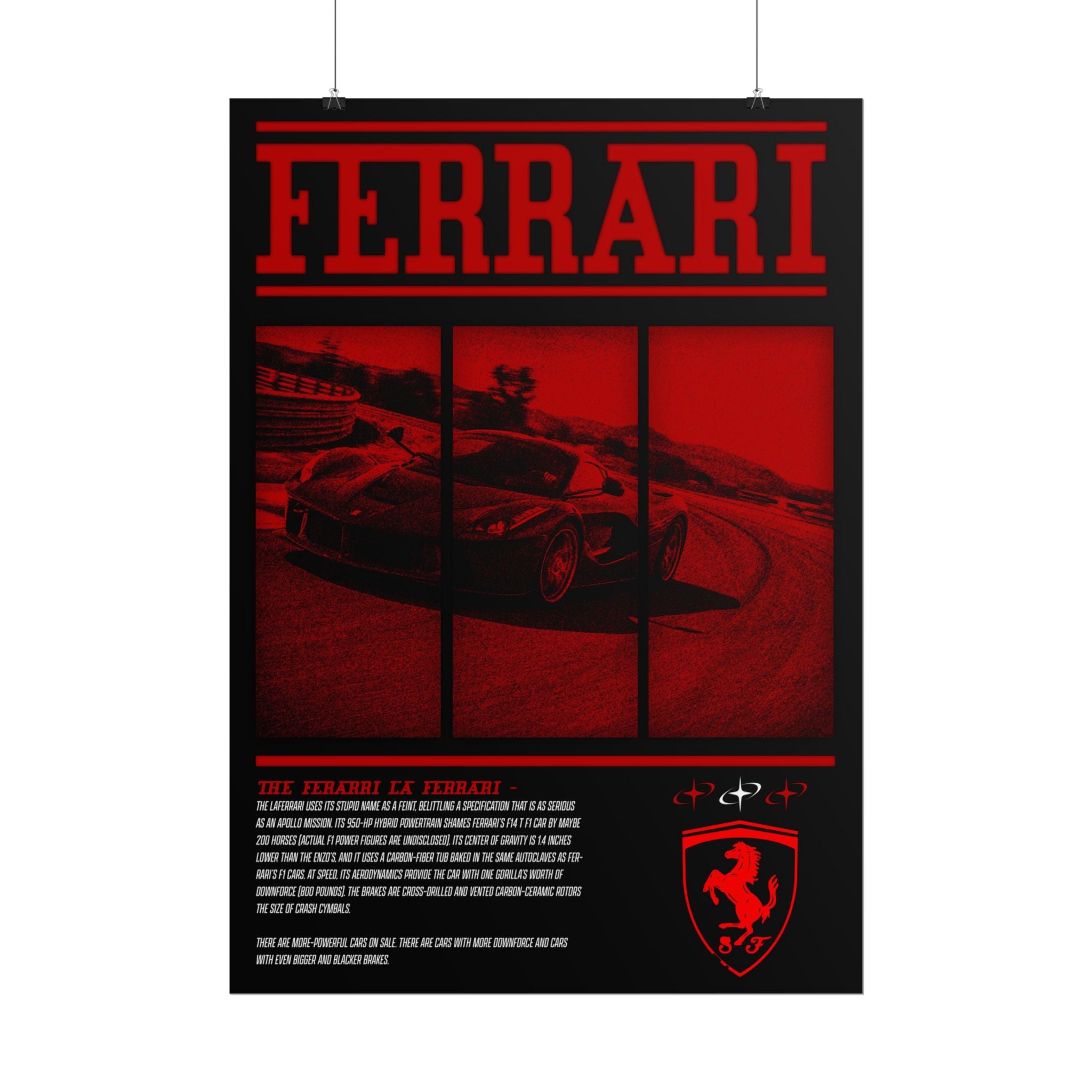 Ferrari LaFerrari Poster
