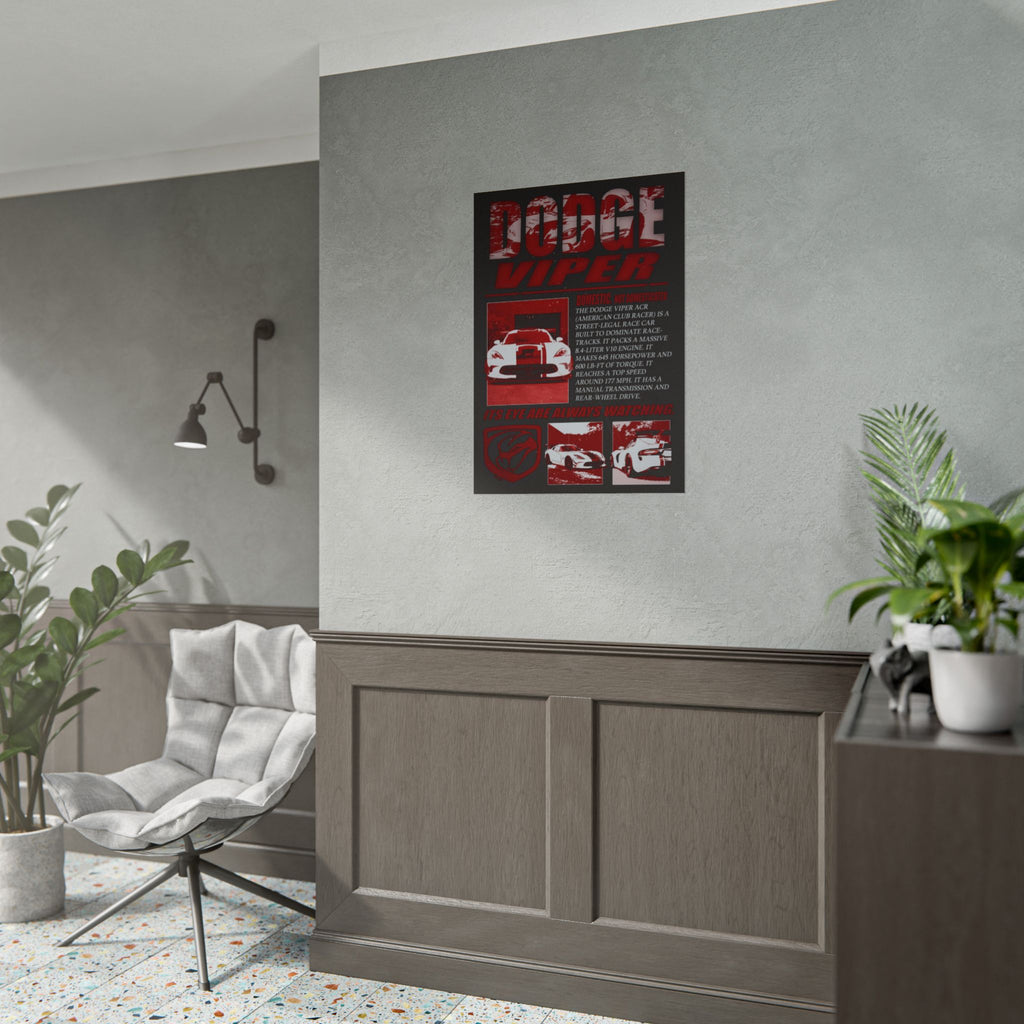 Dodge Viper Poster