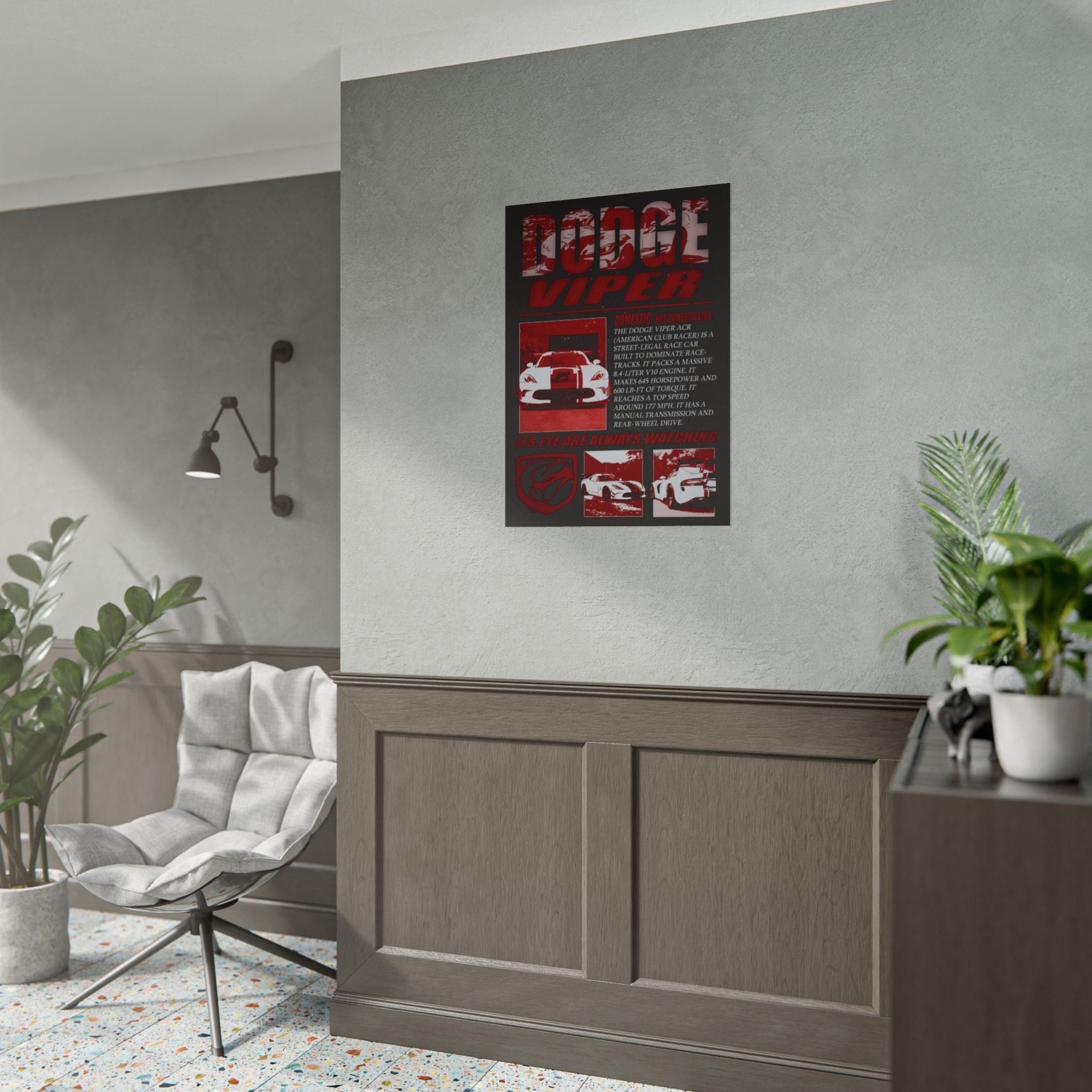 Dodge Viper Poster