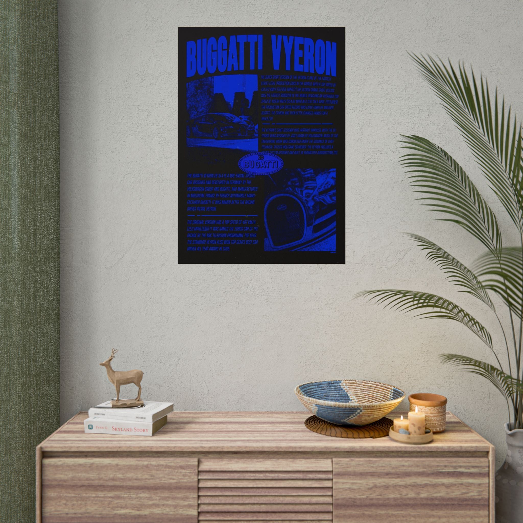Bugatti Veyron Poster