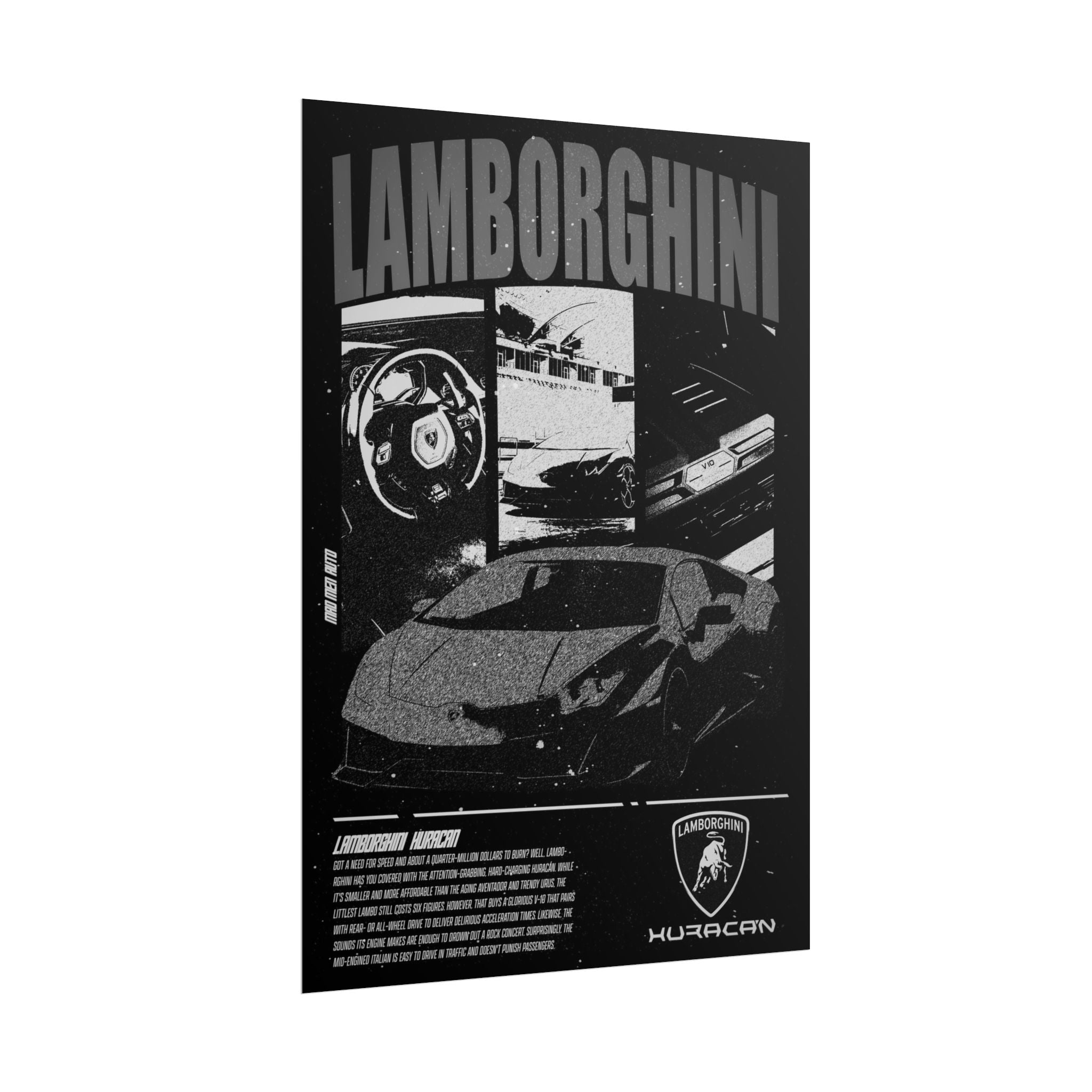 Lamborghini Huracan Poster