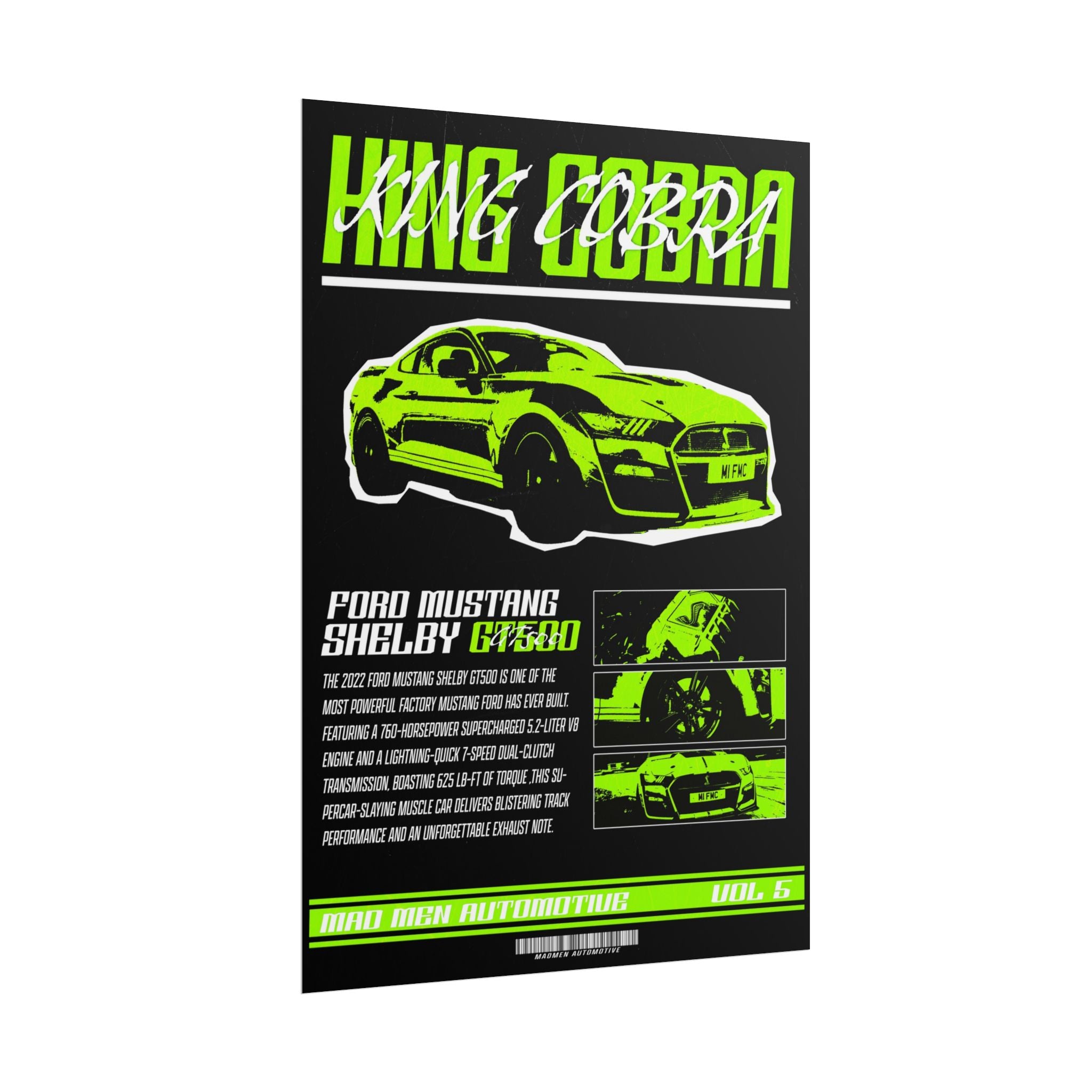 Ford Mustang Shelby GT500 Poster