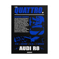 Audi R8 Poster