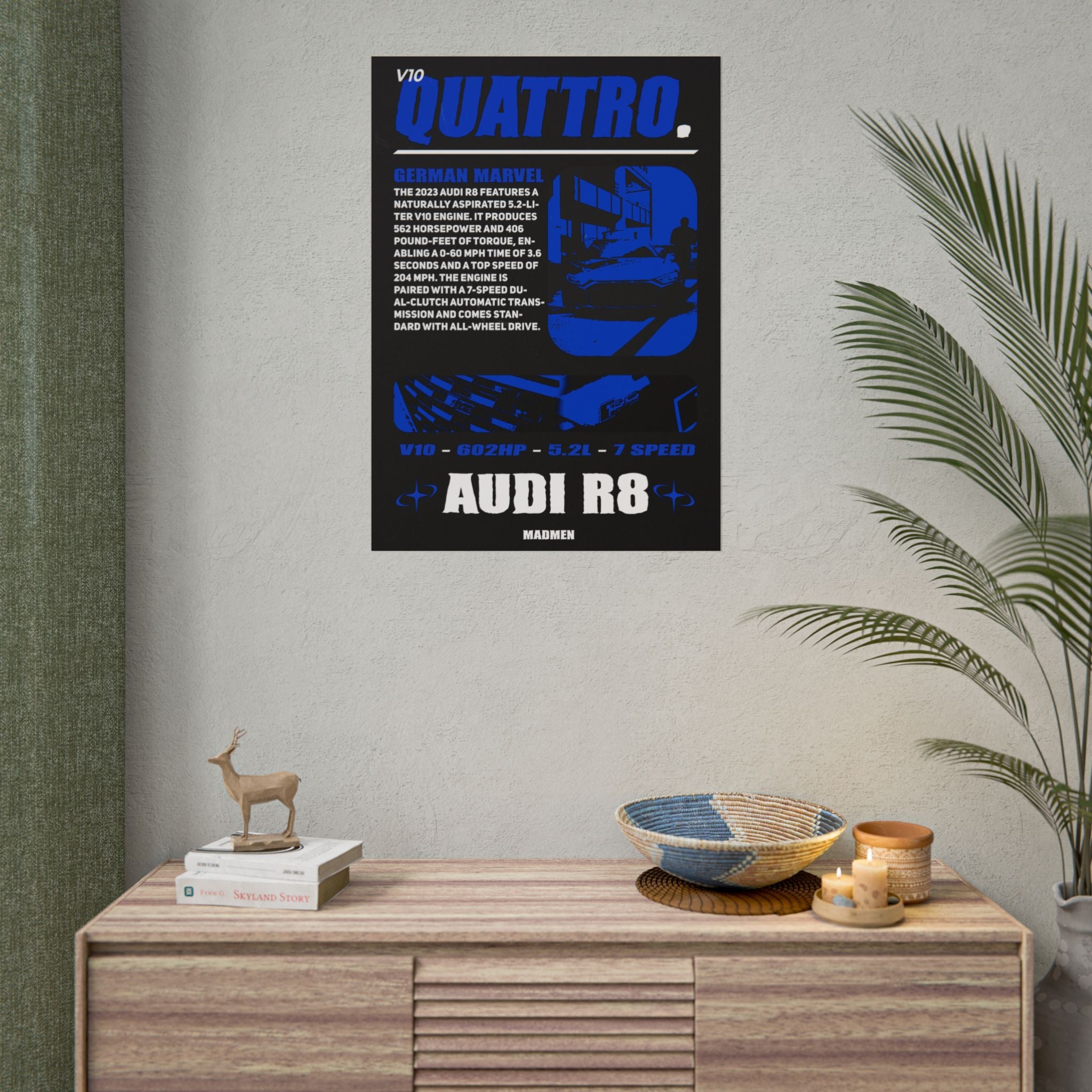 Audi R8 Poster