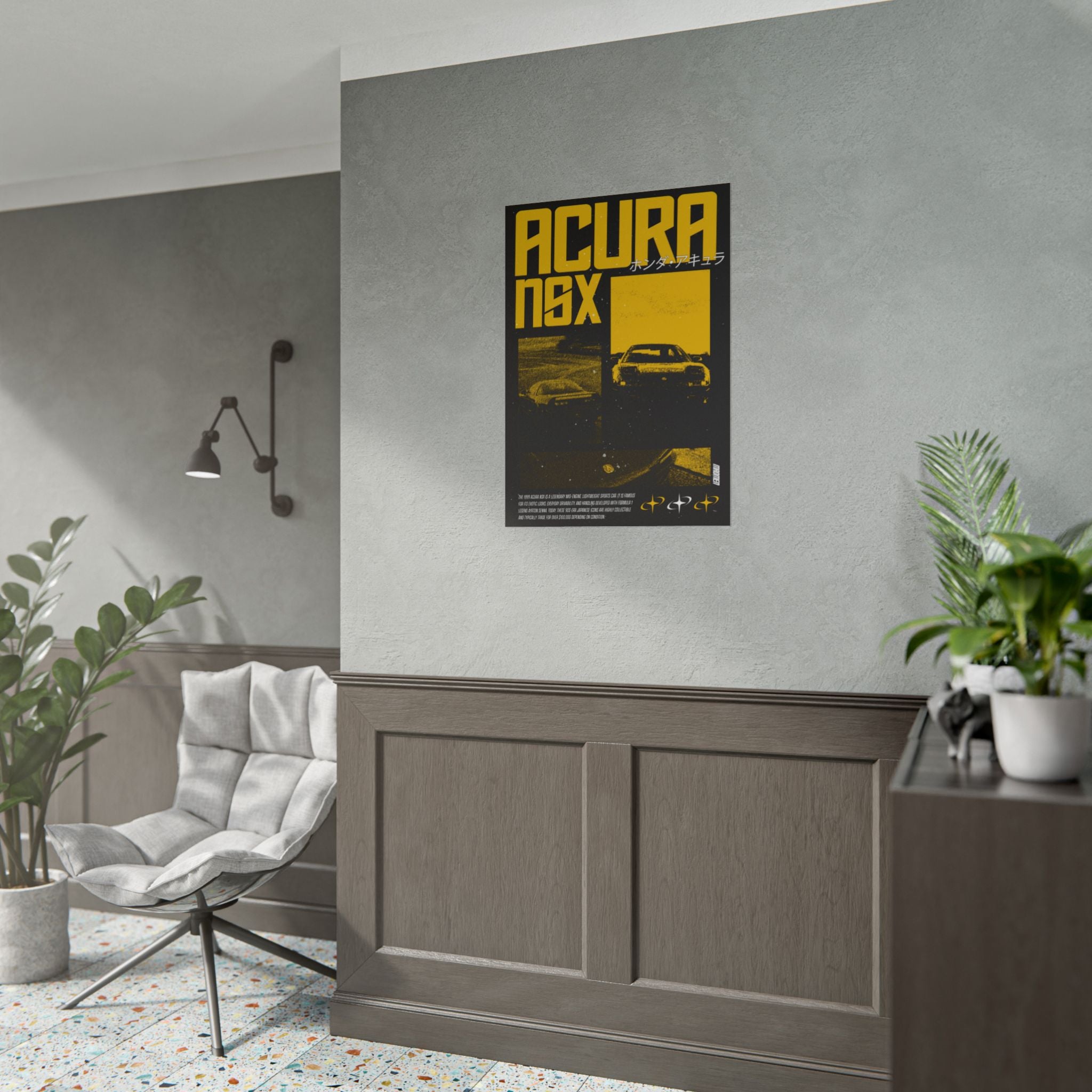 Acura NSX Poster