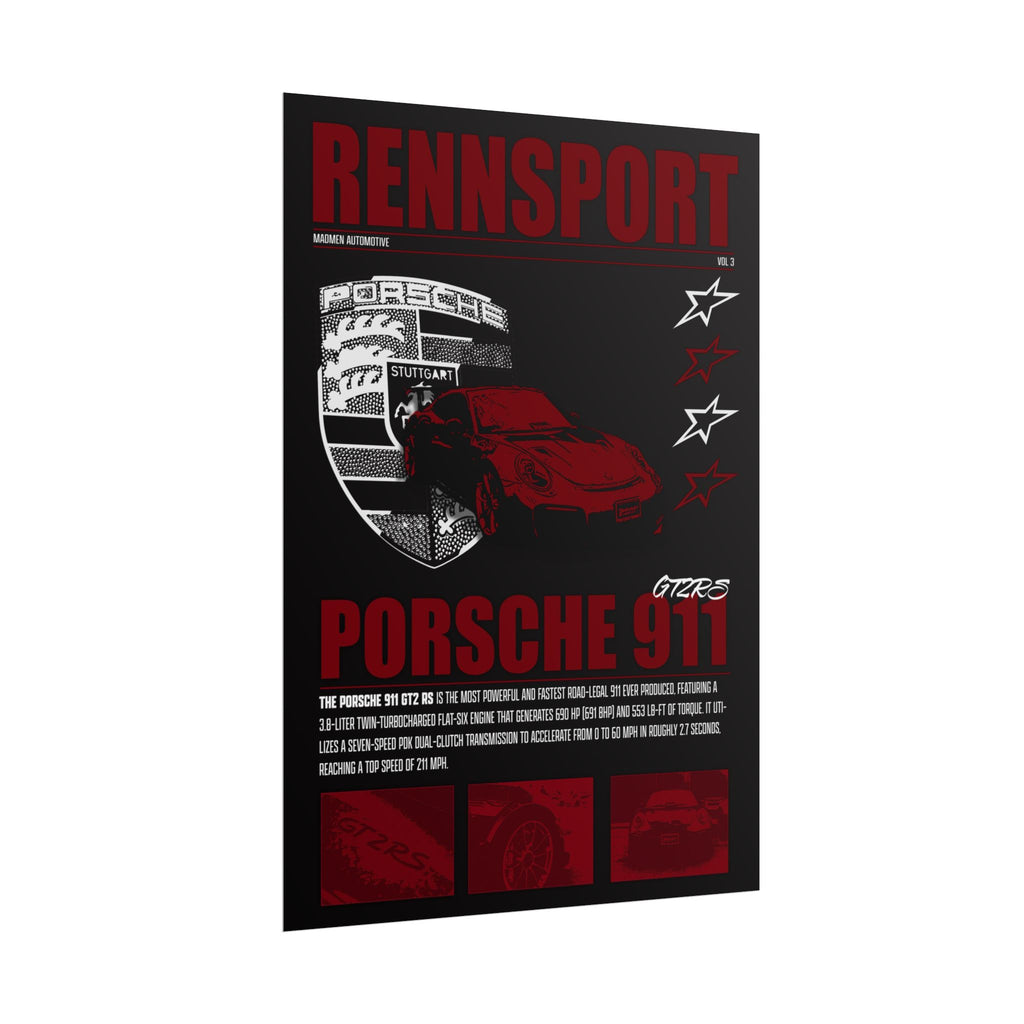 Porsche 911 GT2RS Poster