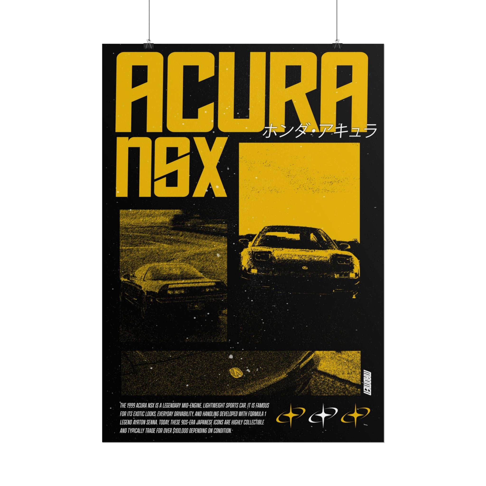 Acura NSX Poster