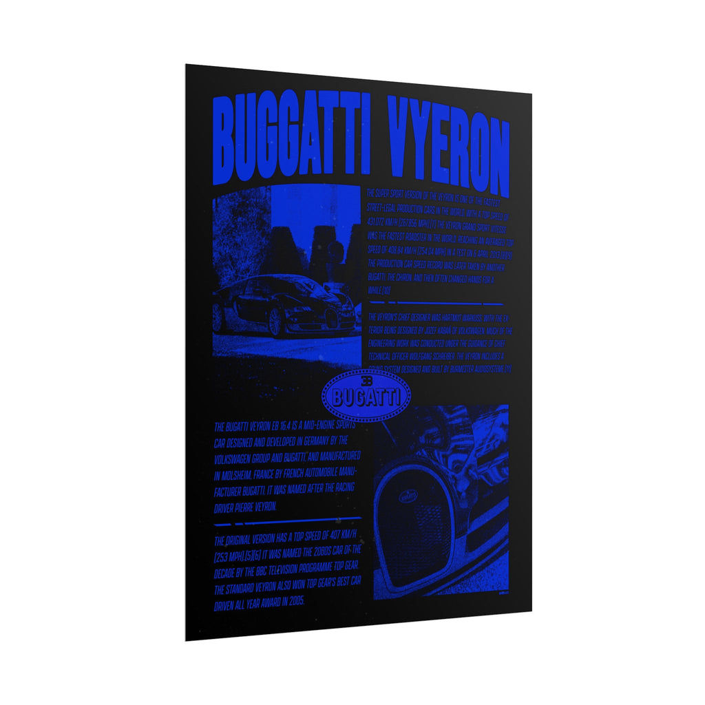 Bugatti Veyron Poster