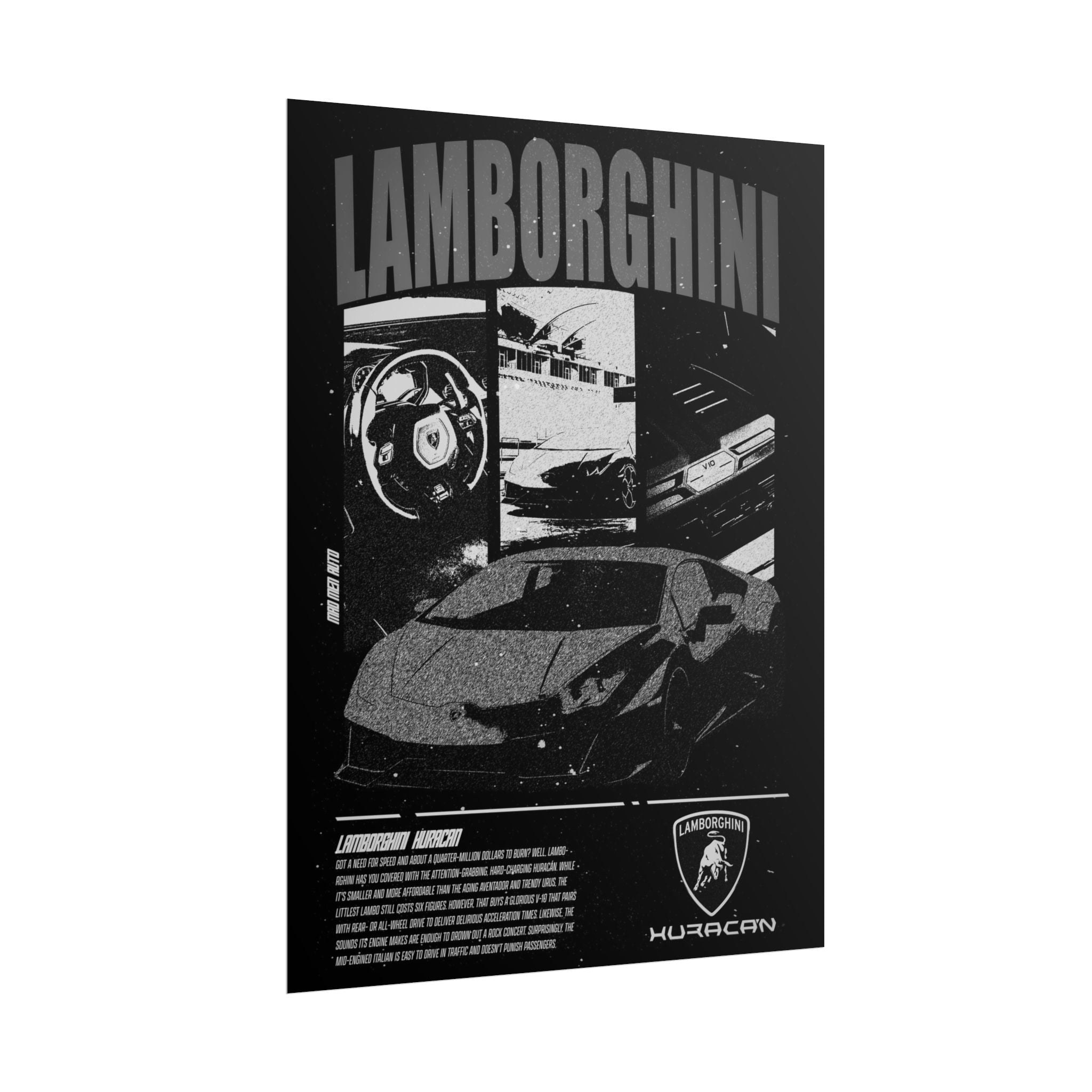 Lamborghini Huracan Poster