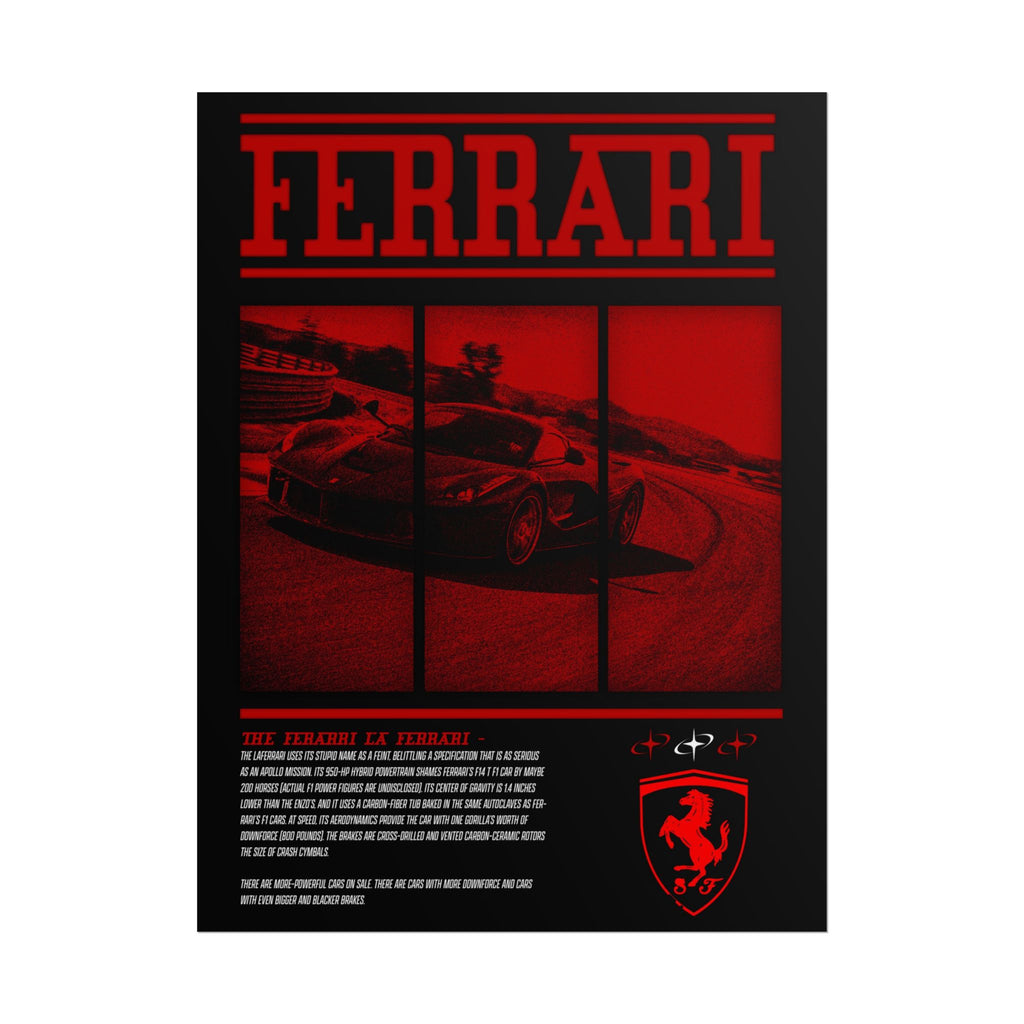 Ferrari LaFerrari Poster