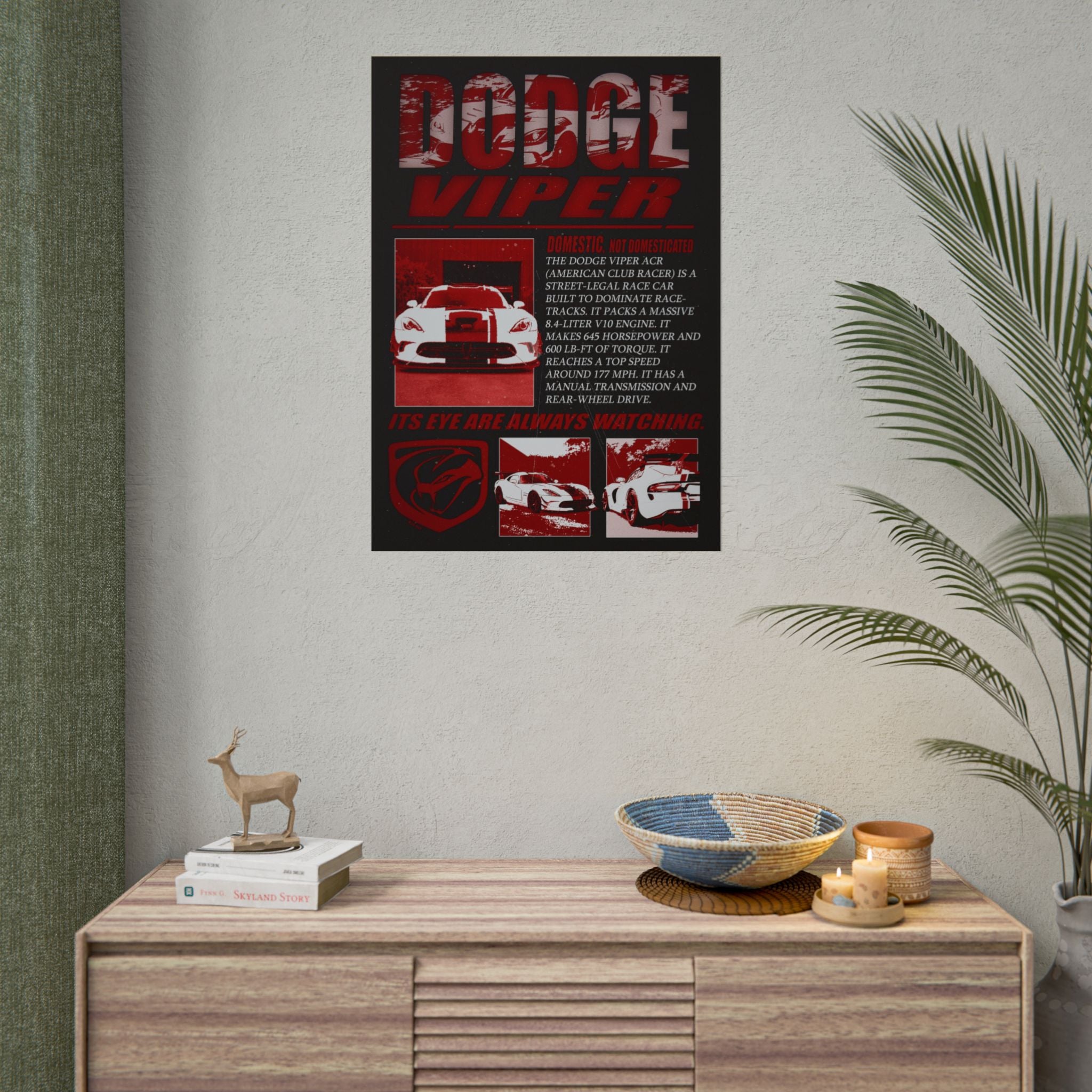 Dodge Viper Poster