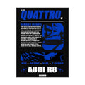 Audi R8 Poster