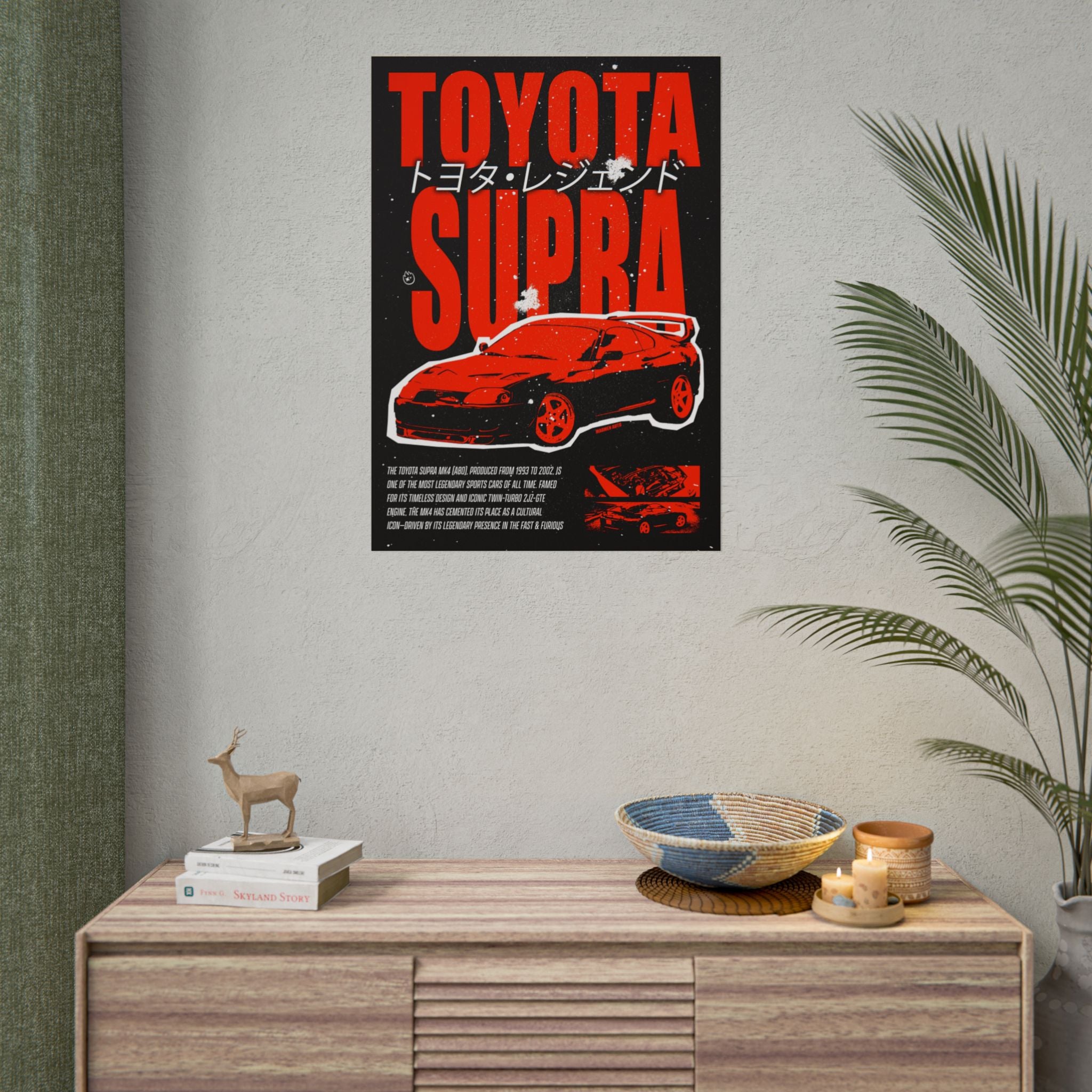 Toyota MK4 Supra Poster