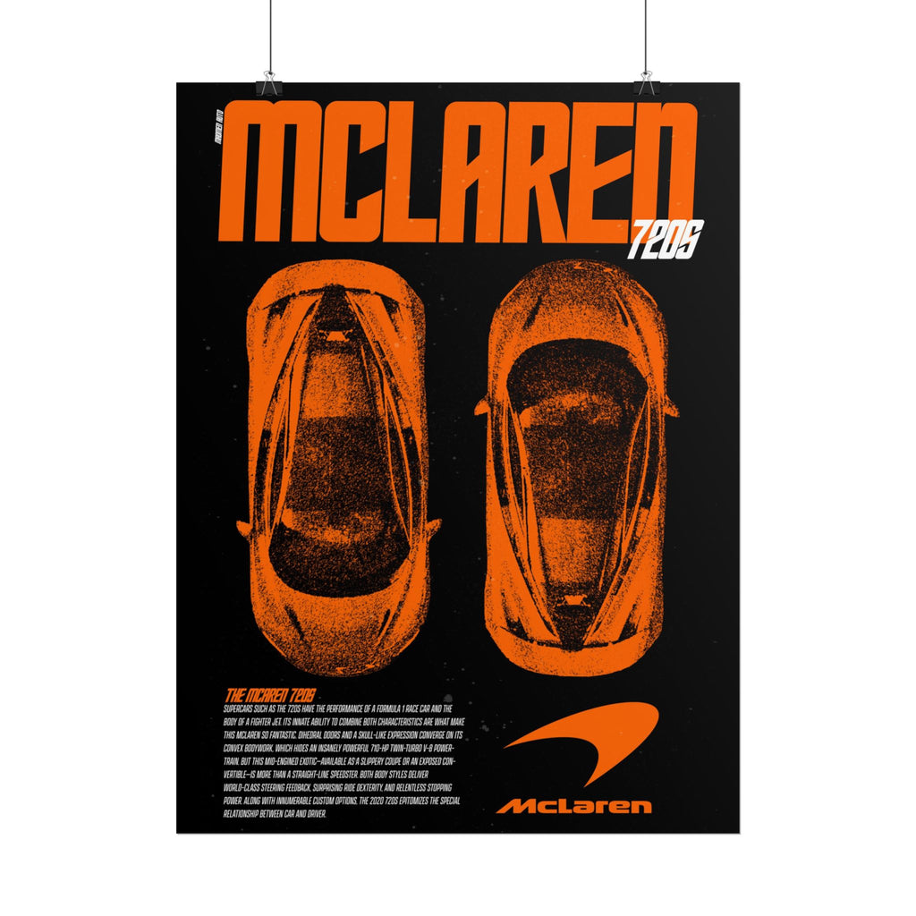 McLaren 720s Poster