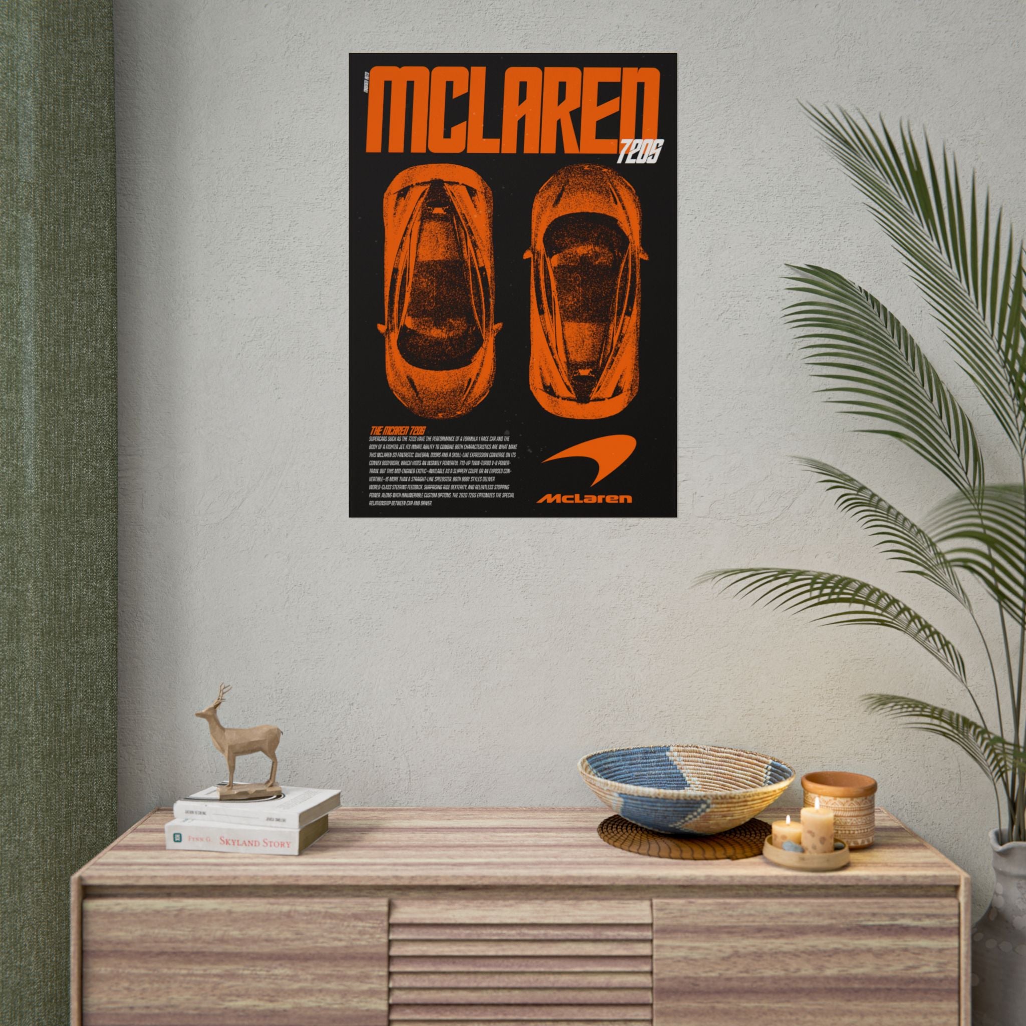 McLaren 720s Poster
