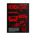 Honda Civic Type R Poster
