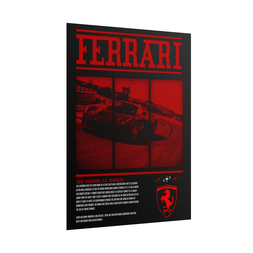 Ferrari LaFerrari Poster