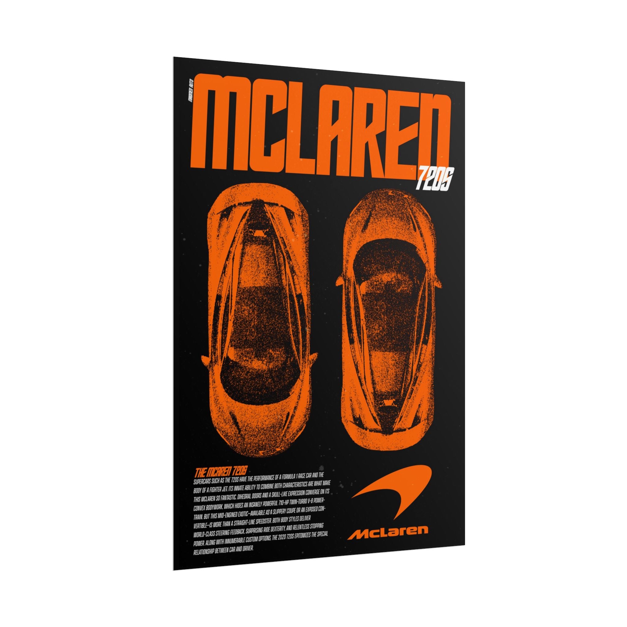 McLaren 720s Poster