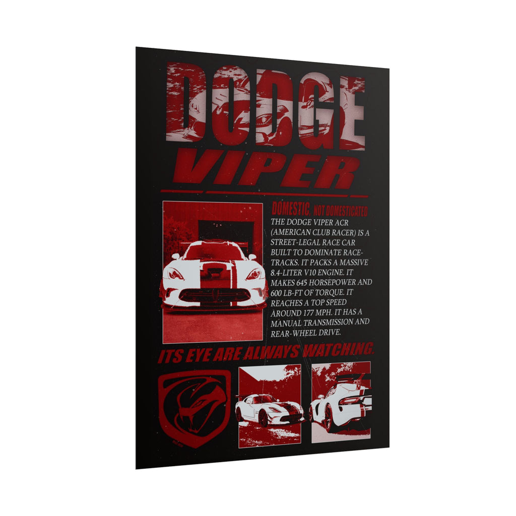 Dodge Viper Poster