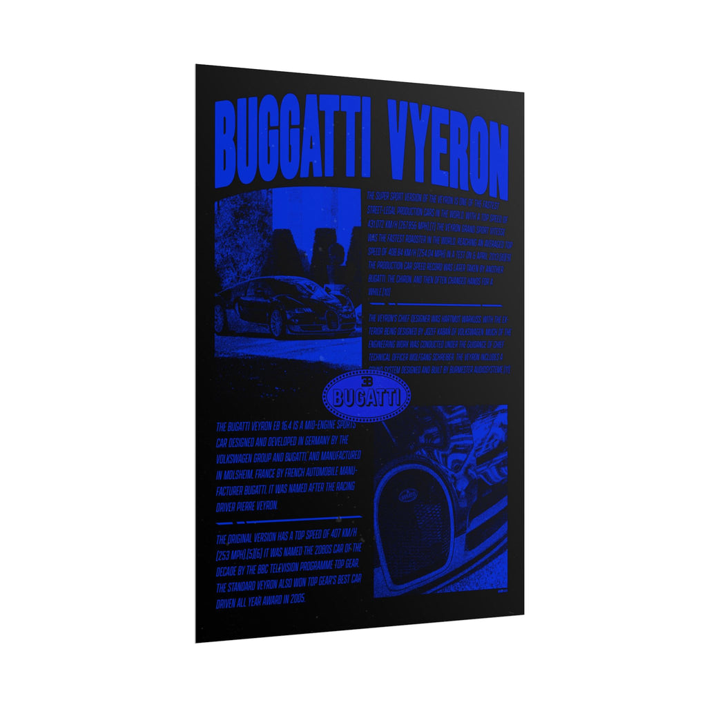 Bugatti Veyron Poster