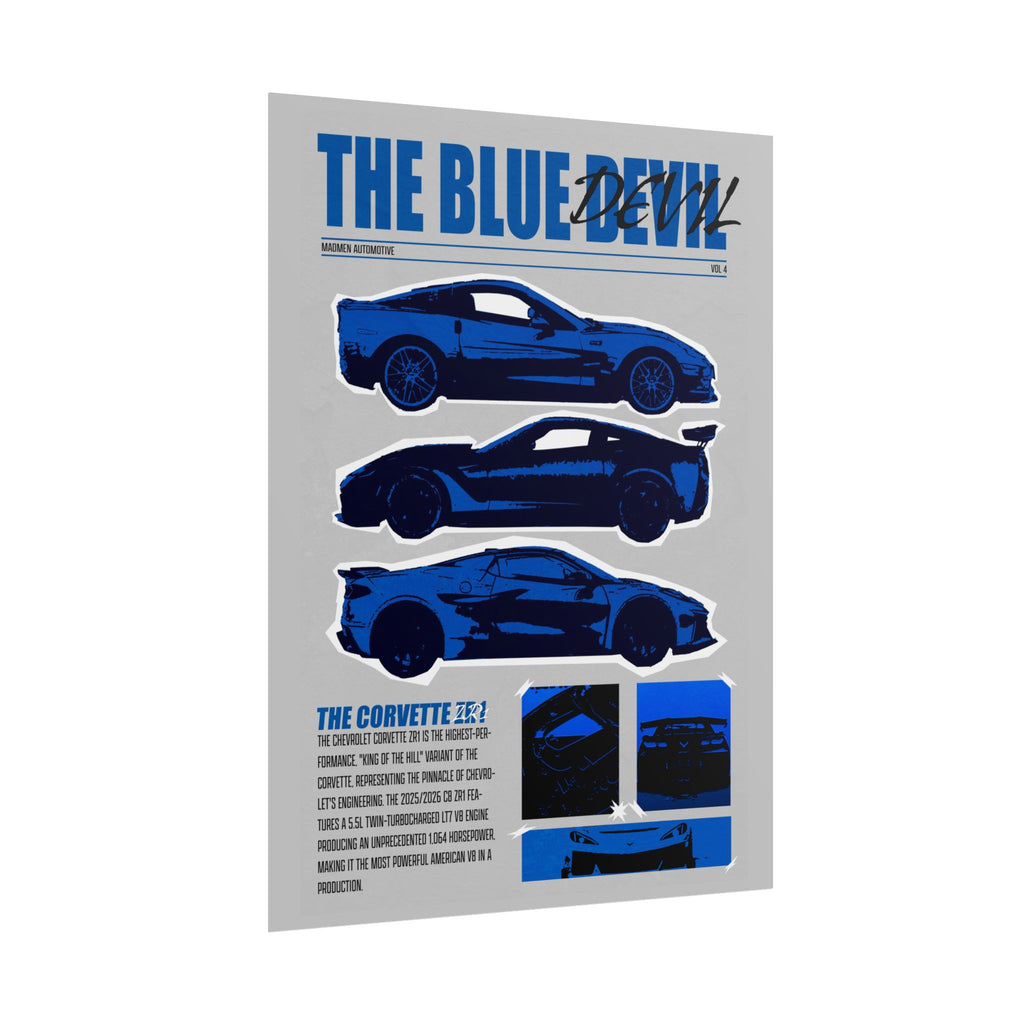 Corvette ZR1 Generate Poster (C6-C8)