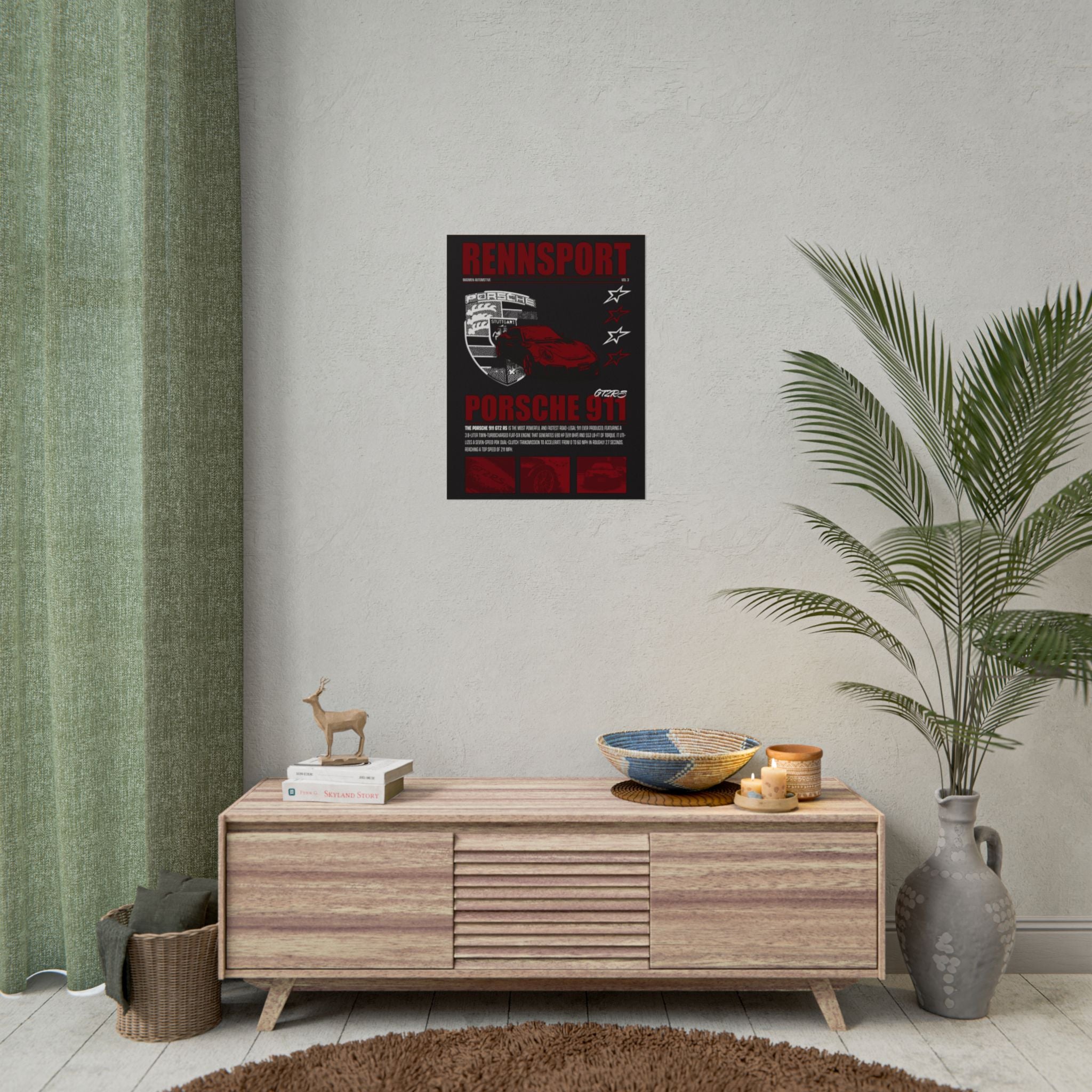 Porsche 911 GT2RS Poster