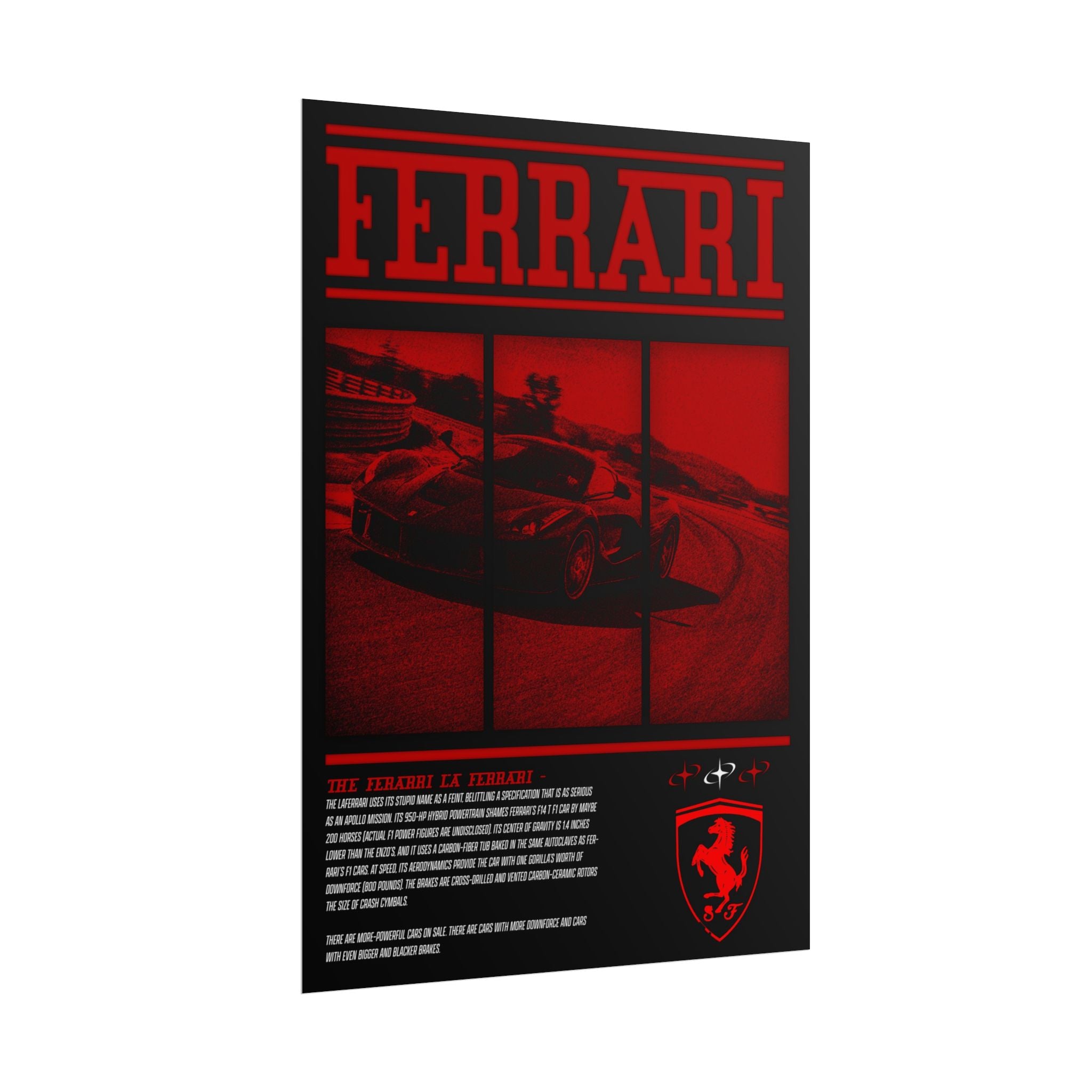 Ferrari LaFerrari Poster