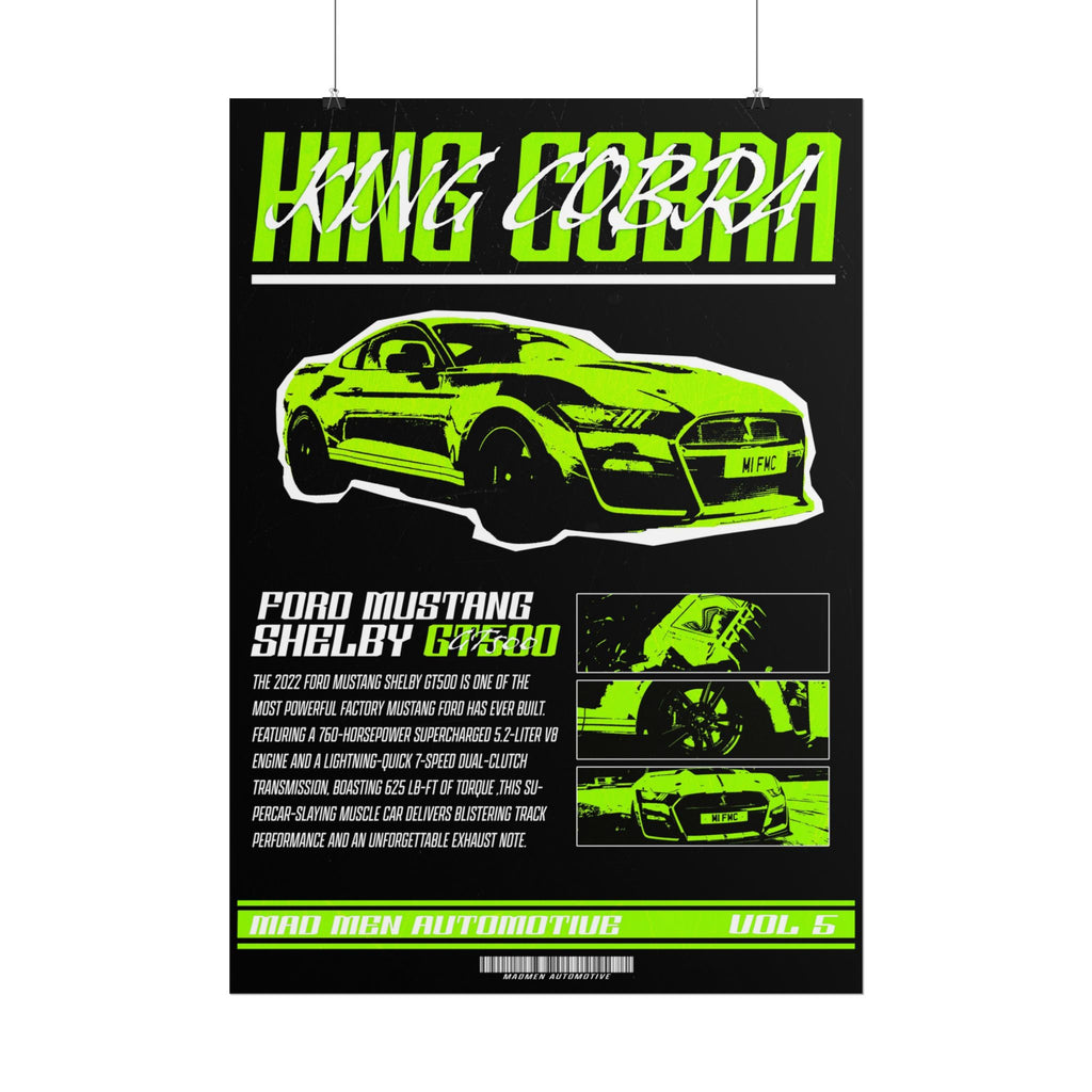 Ford Mustang Shelby GT500 Poster