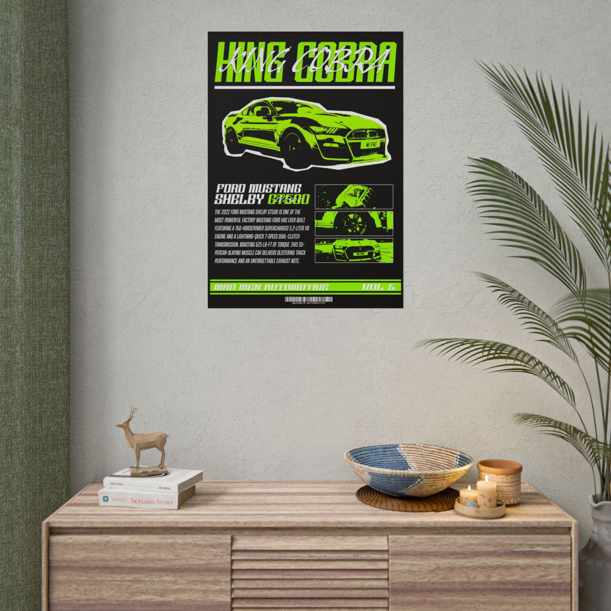 Ford Mustang Shelby GT500 Poster