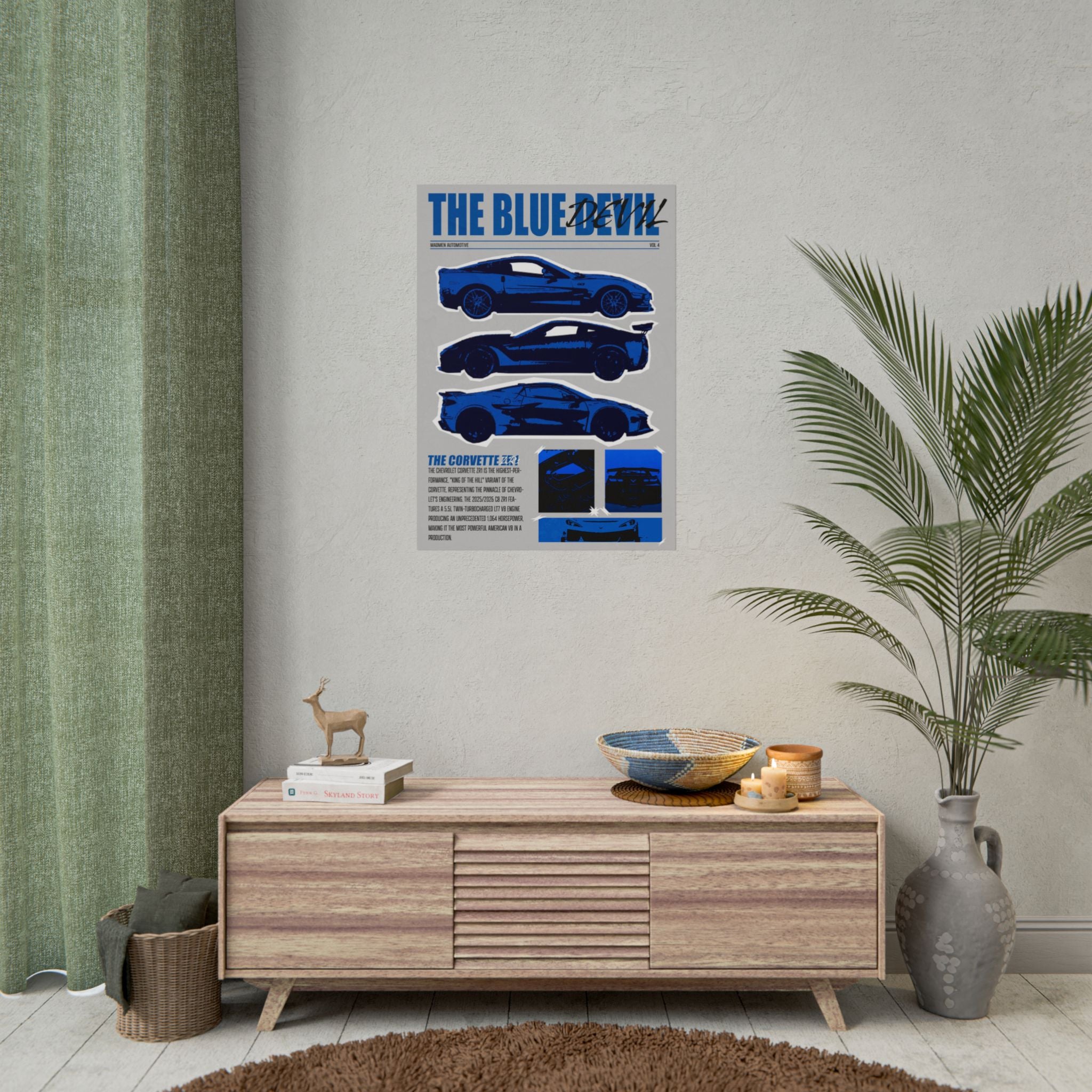 Corvette ZR1 Generations (C6-C8) Poster