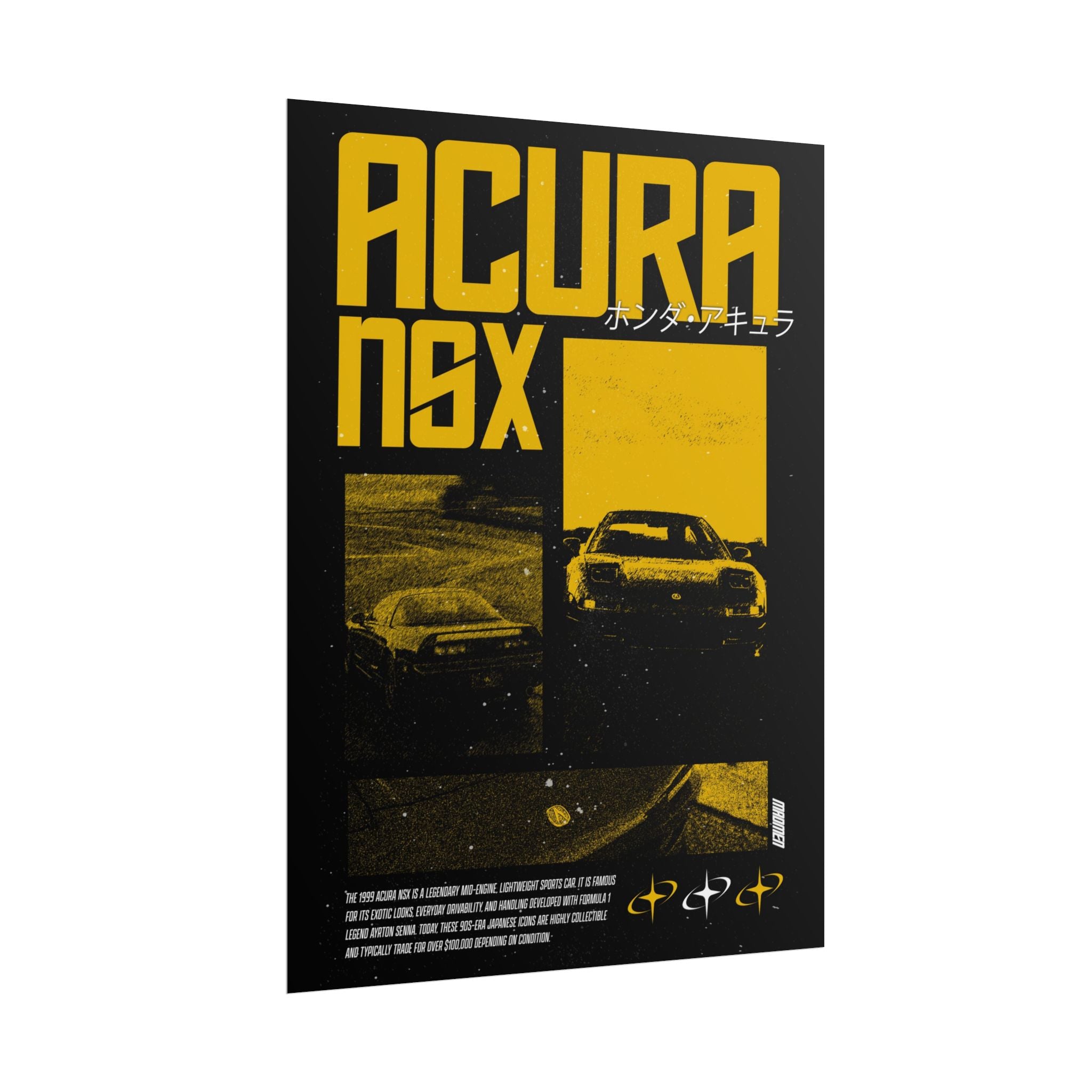 Acura NSX Poster